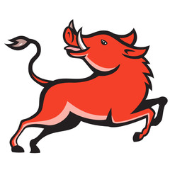 Wild Pig Razorback Hog