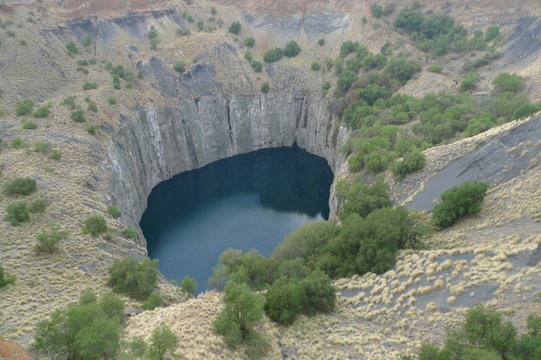 The Big Hole in Kimberley, South Africa