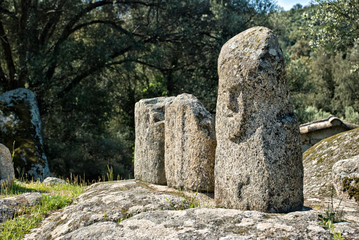 Ancient archeological site of Filitosa, Corsica (France)