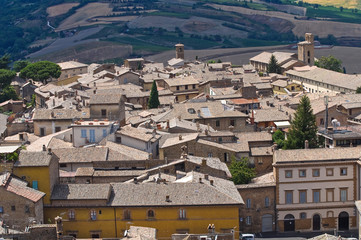 Panoramic view of Orvieto. Umbria. Italy.