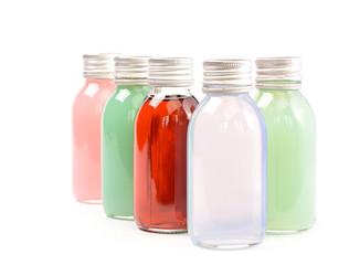 Colorful bath additives