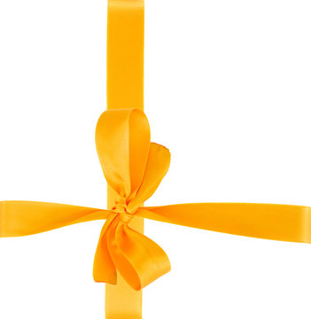 Yellow Ribbon With Bow