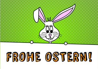 Fototapeta premium Frohe Ostern!