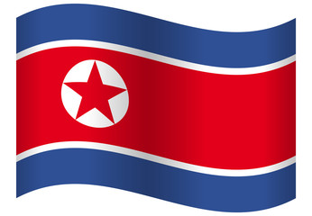 Nordkorea Flagge