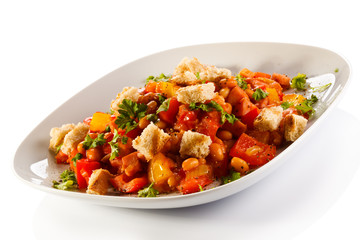 Stew - roasted meat and vegetables