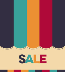 Colorful Sale concept