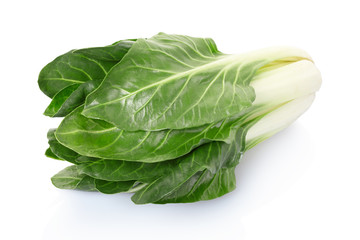 Beet or Beta vulgaris italian vegetable on white