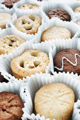 Cookies In Pleated Wrapper