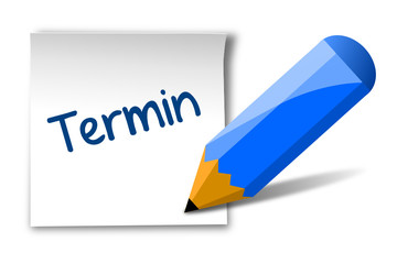 Terminnotiz, Bleistift, vektor