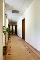 Corridor in hotel