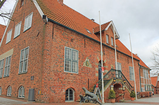 Otterndorf: Rathaus von 1583 (Niedersachsen)