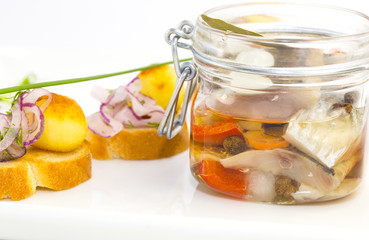 Маринованная сельдь