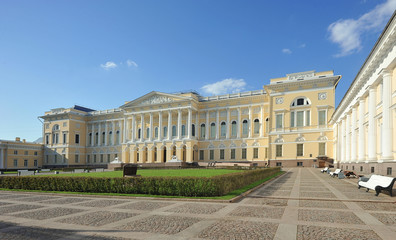Obraz premium the state Russian Museum in St. Petersburg