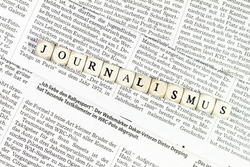 Obraz premium Journalismus