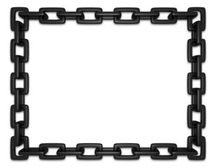 Black Chain Frame