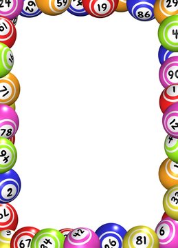 Bingo Balls Frame