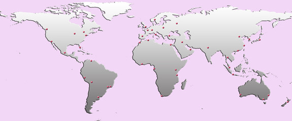 Obraz premium planisphere