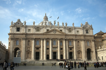Fototapeta na wymiar Bazylika Świętego Piotra, Rzym