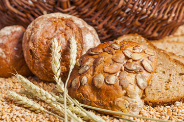 healthy pastries still life 2