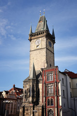 Fototapeta na wymiar Prague Astronomical Clock, Orloj in Prague