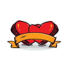 sketch drawing couple heart celebrate