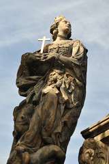 Saints Barbara, Margaret and Elizabeth on Charles Bridge