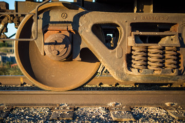Train Wheels and Suspension