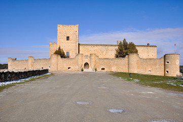 Fototapeta na wymiar Zamek Pedraza, Segovia (Hiszpania)
