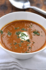 Spicy tomato soup