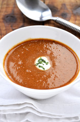 Spicy tomato soup