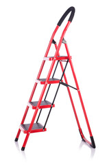 Ladder isolated on the white background