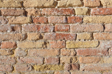 Ancient brick wall