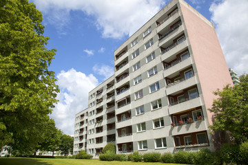 Wohngebäude in Kronshagen bei Kiel, Deutschland