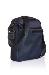 Fototapeta premium Leather bag isolated on the white background