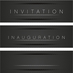 bannière inauguration/invitation