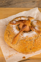 Traditional Spanish mona de Pascua