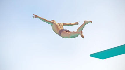 Turmspringer 3D © Gunnar Assmy