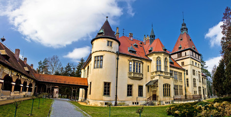 Fototapeta premium Donji Miholjac castle panorama, Croatia
