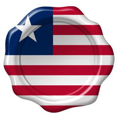 Wachsiegel Liberia
