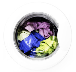 Clothes in laundry