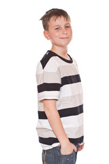 cheerful boy