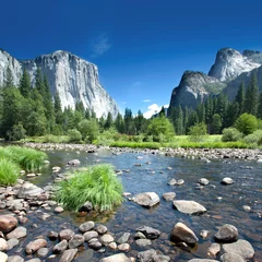 Papier Peint photo Lavable Parc naturel Californie - Parc national de Yosemite