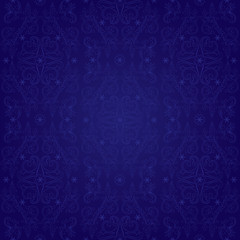 Vintage floral seamless pattern on violet