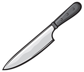 steel kitchen knife