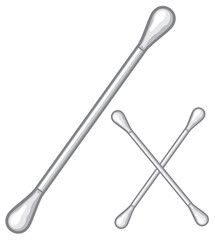 ears stick (white cotton swabs)