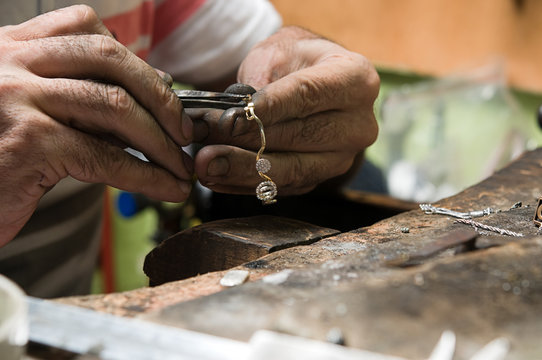 Traditional jewelry making