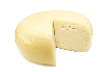 round yellow cheese