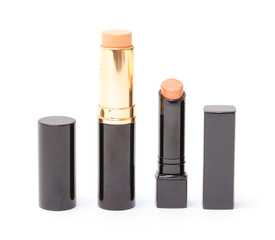 Lipstick and Foundation Cream