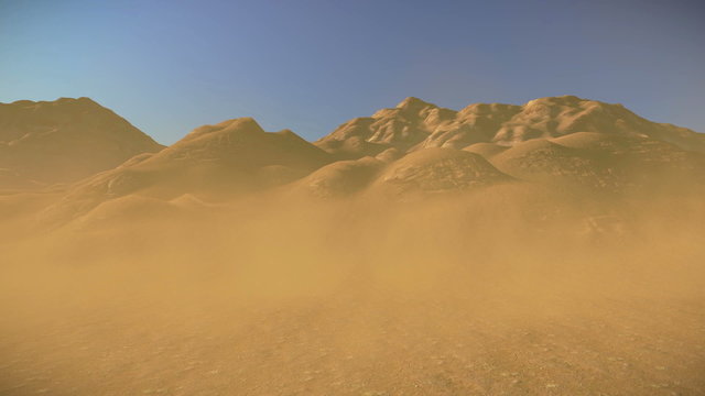 alone in the desert