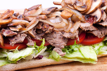 steak sandwich